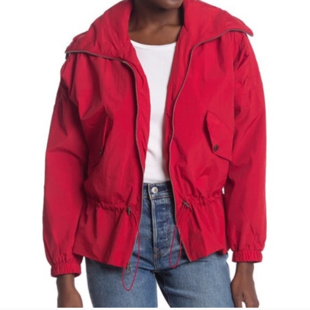 Lucky brand rain resistant nylon jacket
